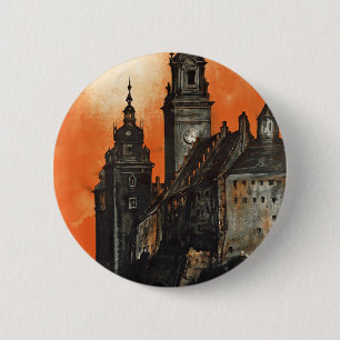 Badge Rond 5 Cm Cracovie