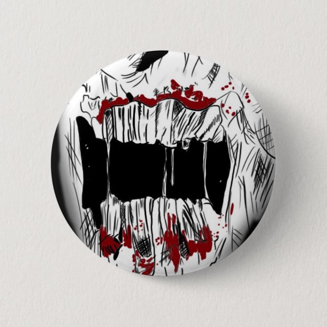 Badge Rond 5 Cm crainte (Devant)