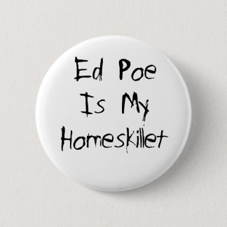 Badge Rond 5 Cm Cravin' pour le bouton Corbeau