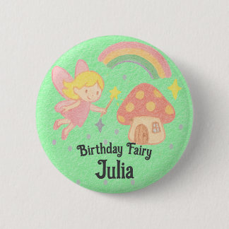 Badge Rond 5 Cm Crayon Modifiable de Style – Anniversaire Champign