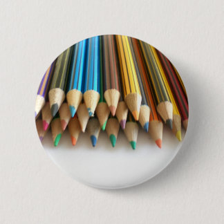 Badge Rond 5 Cm Crayons de coloration