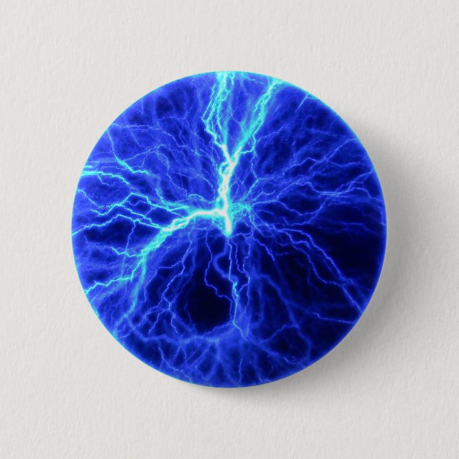 Badge Rond 5 Cm Création de foudre (Devant)