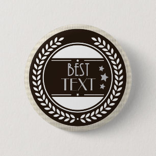 Badge Rond 5 Cm Créer sa propre récompense BEST