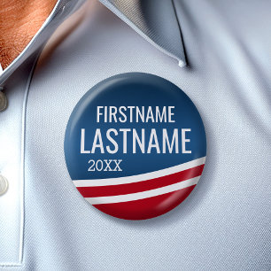 Badge Rond 5 Cm Créer votre propre conception électorale - Campagn