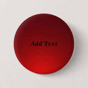 Badge Rond 5 Cm Créer votre propre Modèle rouge vierge personnalis