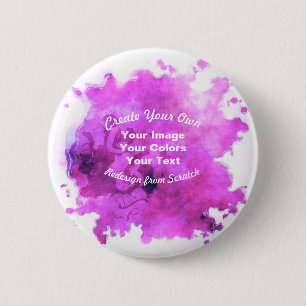 Badge Rond 5 Cm Créez votre propre conception personnalisée