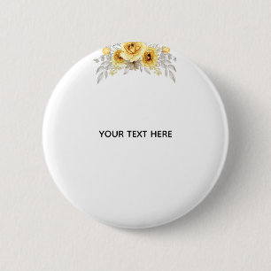 Badge Rond 5 Cm Créez votre propre floral 