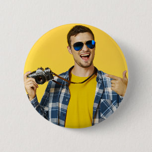 Badge Rond 5 Cm Créez votre propre photo personnalisée