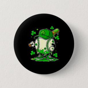 Badge Rond 5 Cm Crème glacée baseball drip pour garçons enfants ad