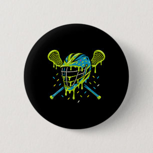 Badge Rond 5 Cm Crème glacée de crosse Drip Lax Casque de garçons