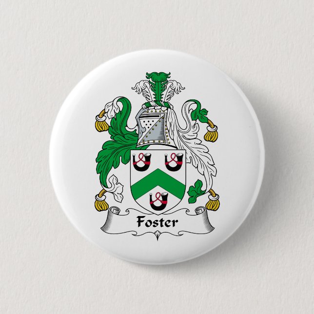 Badge Rond 5 Cm Crête adoptive de famille (Devant)