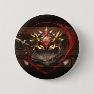 Badge Rond 5 Cm Crête de duperie