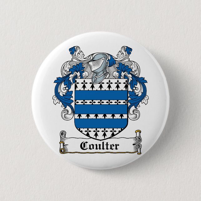 Badge Rond 5 Cm Crête de famille de coutre (Devant)