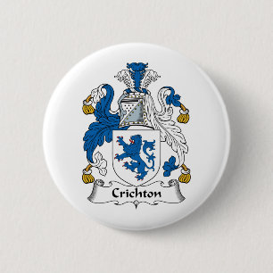 Badge Rond 5 Cm Crête de famille de Crichton