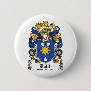 Badge Rond 5 Cm Crête de famille de Dahl