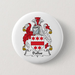Badge Rond 5 Cm Crête de famille de Dallas