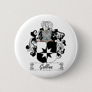 Badge Rond 5 Cm Crête de famille de Gallina