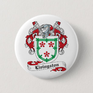 Badge Rond 5 Cm Crête de famille de Livingston