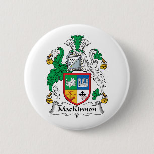 Badge Rond 5 Cm Crête de famille de MacKinnon