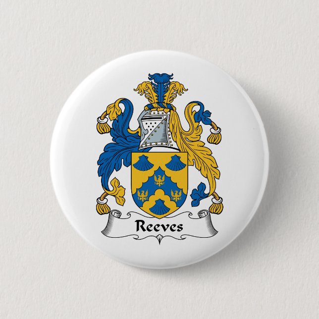 Badge Rond 5 Cm Crête de famille de premiers magistrats (Devant)