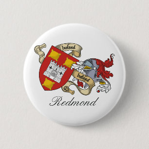 Badge Rond 5 Cm Crête de famille de Redmond