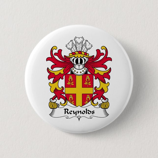 Badge Rond 5 Cm Crête de famille de Reynolds (Devant)