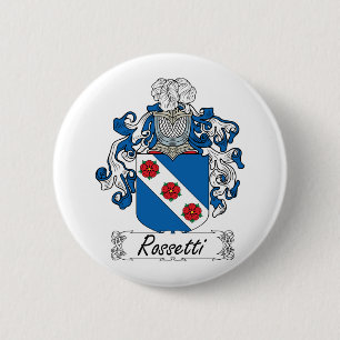 Badge Rond 5 Cm Crête de famille de Rossetti