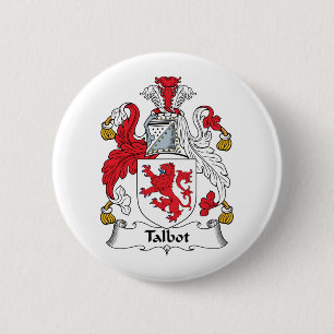 Badge Rond 5 Cm Crête de famille de Talbot