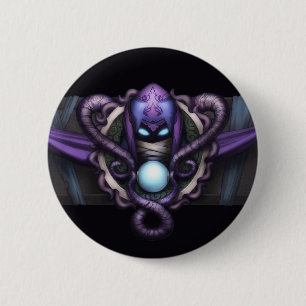 Badge Rond 5 Cm Crête d'obsession