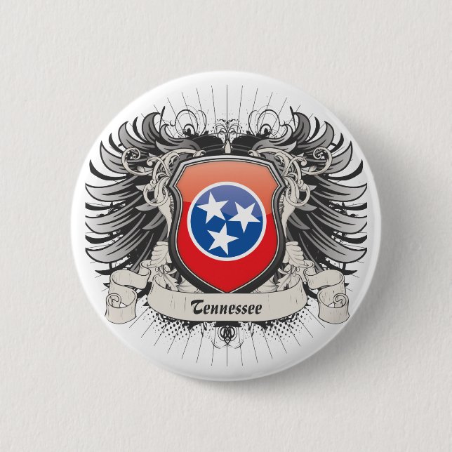 Badge Rond 5 Cm Crête du Tennessee (Devant)