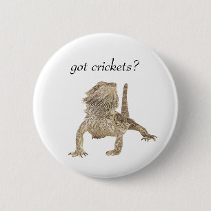 Badge Rond 5 Cm Crickets obtenus