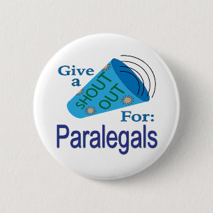 Badge Rond 5 Cm Criez pour les parajuristes