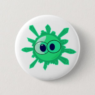 Badge Rond 5 Cm Cristal
