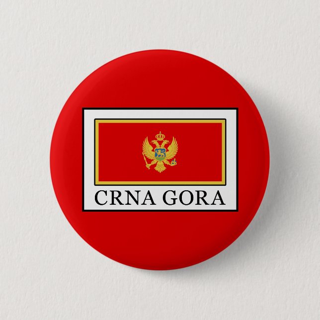 Badge Rond 5 Cm Crna Gora (Devant)