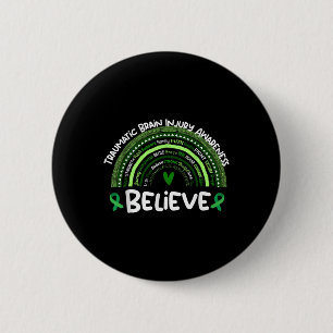 Badge Rond 5 Cm Croire _ Mois de sensibilisation aux traumatismes 