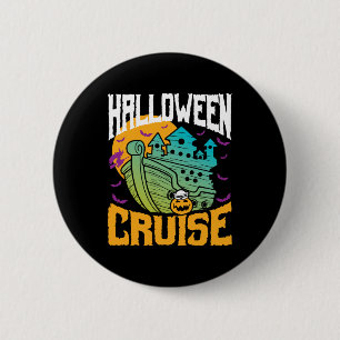 Badge Rond 5 Cm Croisiere d'Halloween