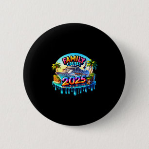Badge Rond 5 Cm Croisière en famille 2025