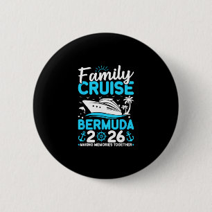 Badge Rond 5 Cm Croisière en famille 2026 Bermudes Création de sou