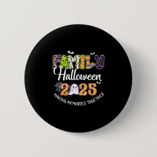 Badge Rond 5 Cm Croisière Halloween Créer des souvenirs ensemble H