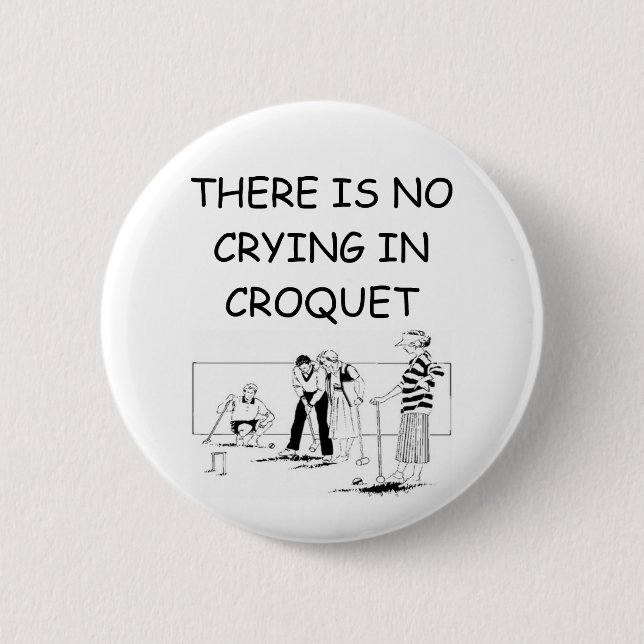 BADGE ROND 5 CM CROQUET (Devant)