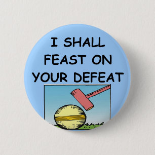 Badge Rond 5 Cm croquet