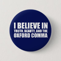Croyez en l'Humour Oxford Comma