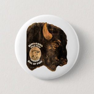 Badge Rond 5 Cm Cru occidental sauvage 1898 de l'exposition de