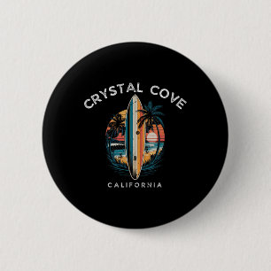 Badge Rond 5 Cm Crystal Cove State Park Californie Hommes Femmes S