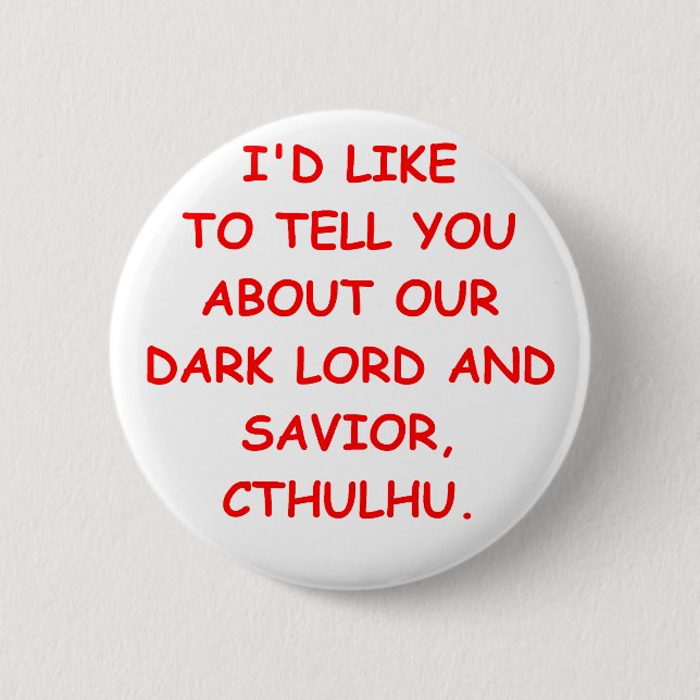 Badge Rond 5 Cm cthulhu (Devant)