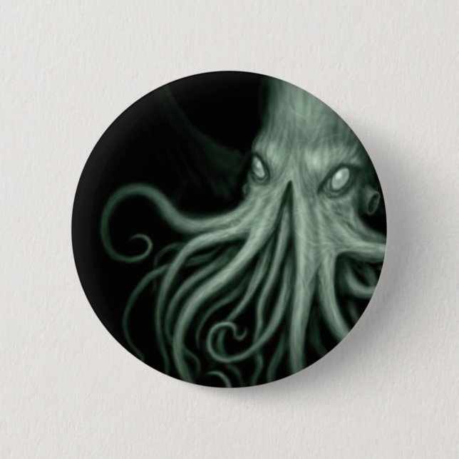 Badge Rond 5 Cm cthulhu (Devant)