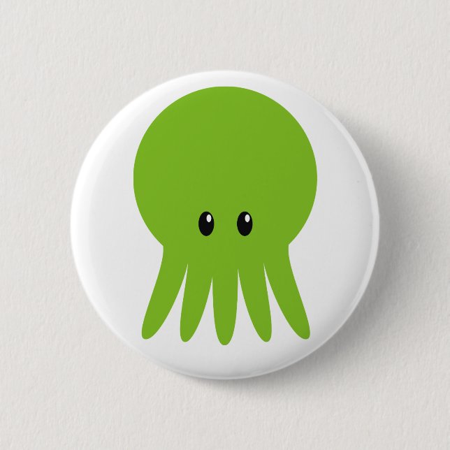 Badge Rond 5 Cm Cthulhu mignon (Devant)