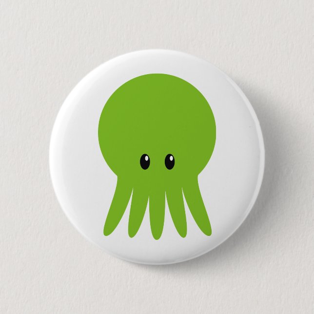 Badge Rond 5 Cm Cthulhu mignon (Devant)