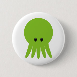 Badge Rond 5 Cm Cthulhu mignon