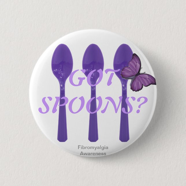 Badge Rond 5 Cm Cuillères obtenues ? (Devant)